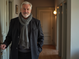 Droits du propriétaire : Quand Provient le Droit d’Entrée chez le Locataire ? Homme propriétaire avec clés devant porte d'appartement