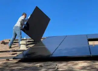 installation de panneaux solaires