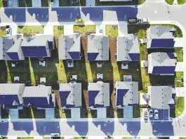 aerial photography houses